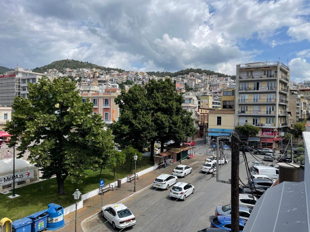 Kavala Central Square View Eksteriør bilde